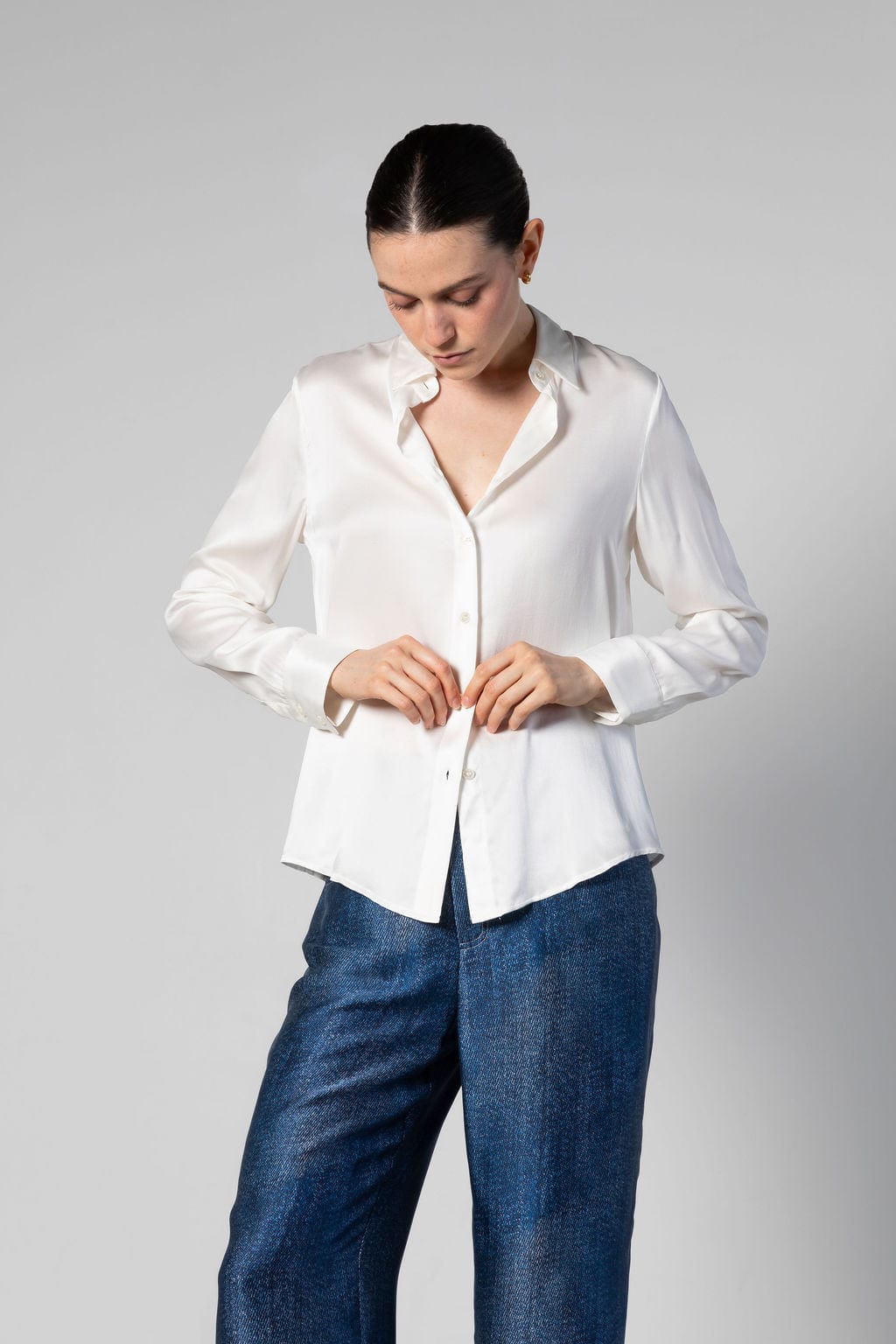 Staple Shirt - Sandwashed Silk