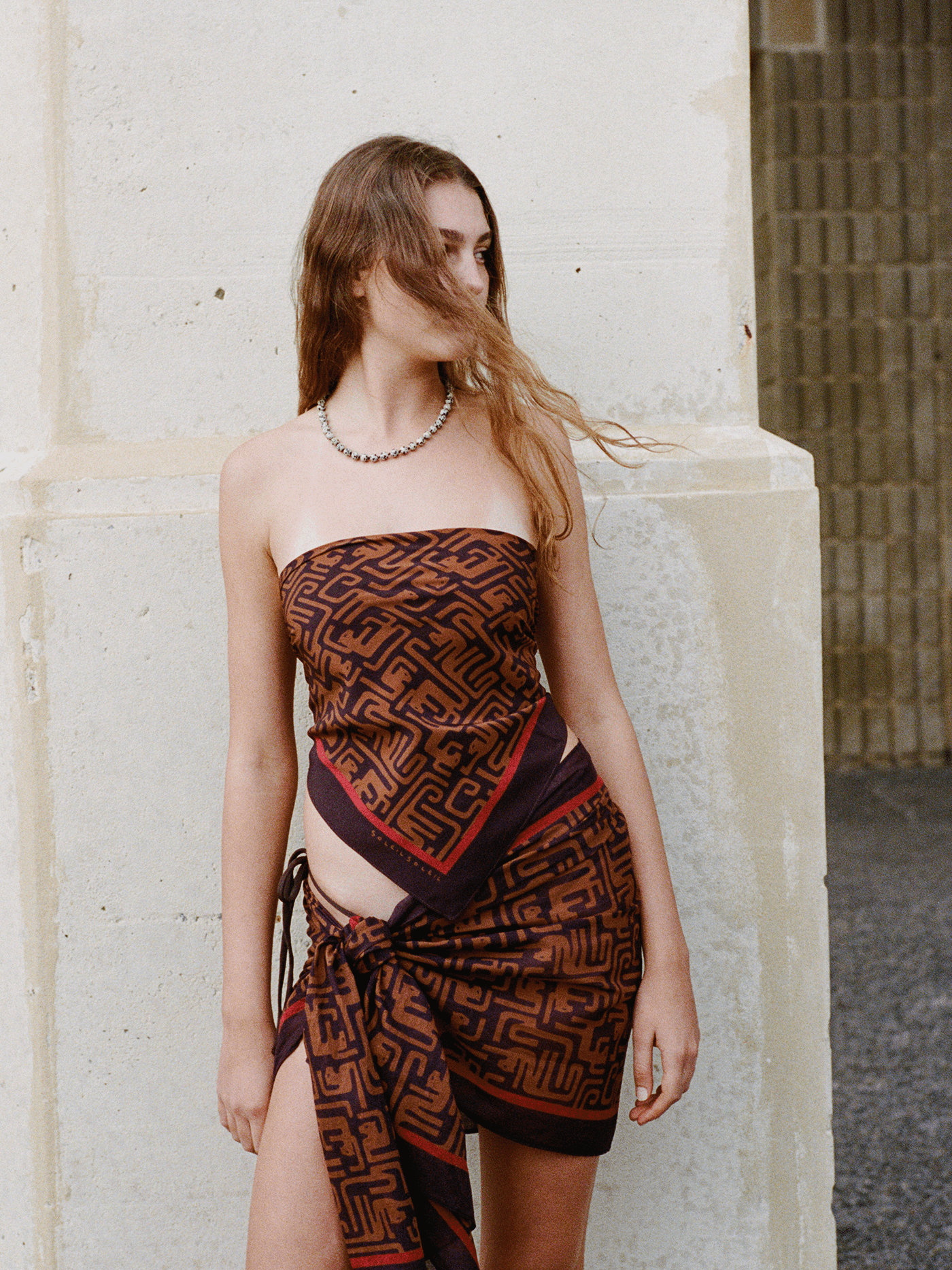 Soleil Soleil Scarf - Shadow Silk