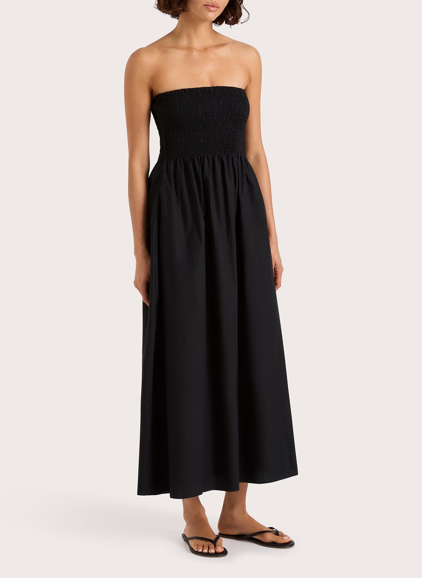 Jamie Midi Dress Black - Faithfull The Brand