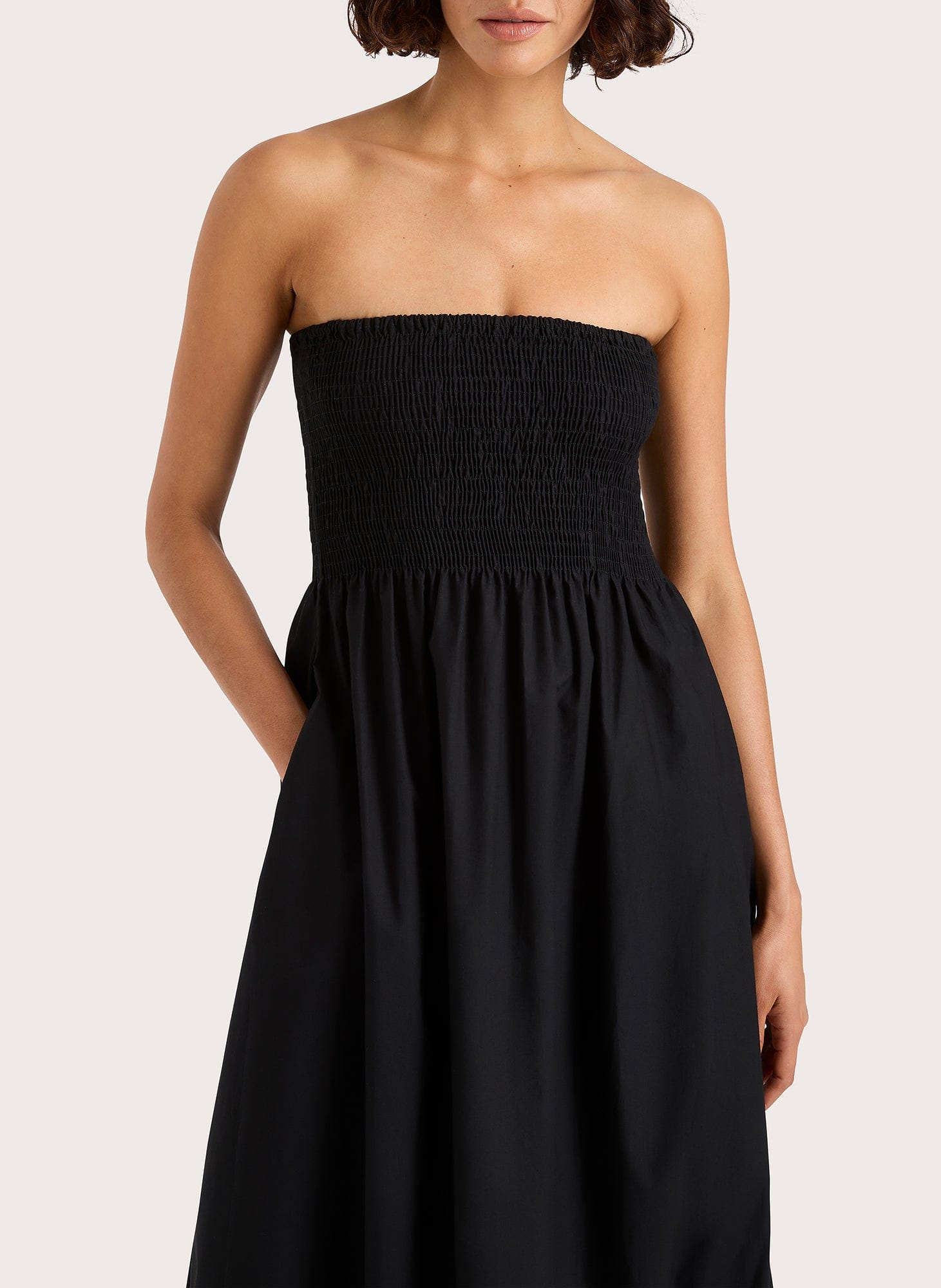 Jamie Midi Dress Black - Faithfull The Brand