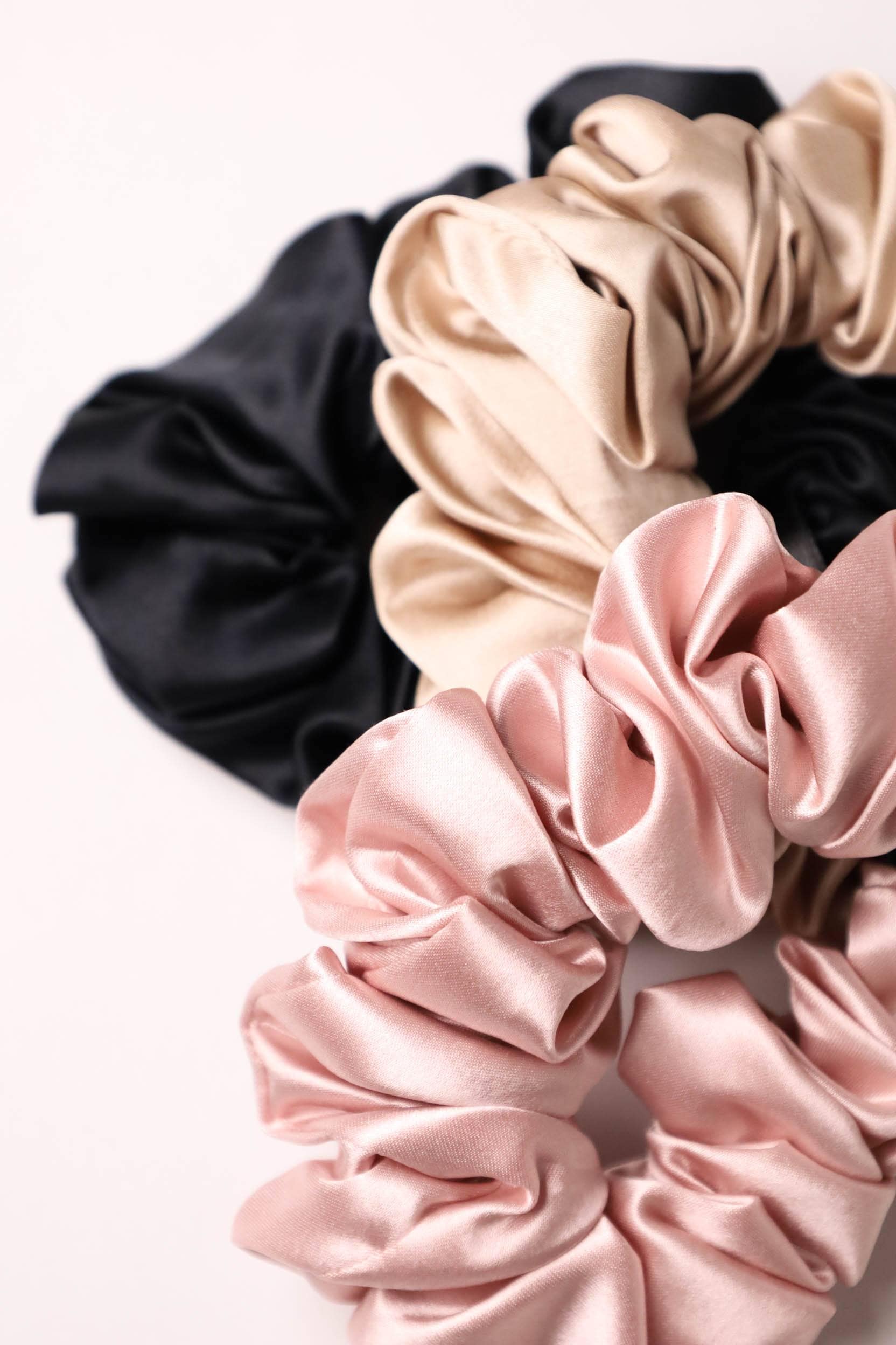 Anaphe Additions New Yorker GO BIG Silk Scrunchies