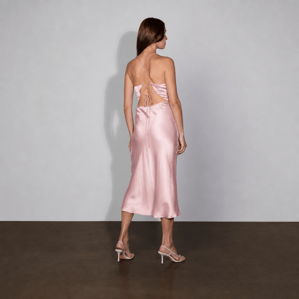 Anaphe Backless Dress Blush Pink / XS Nova Slip Dress