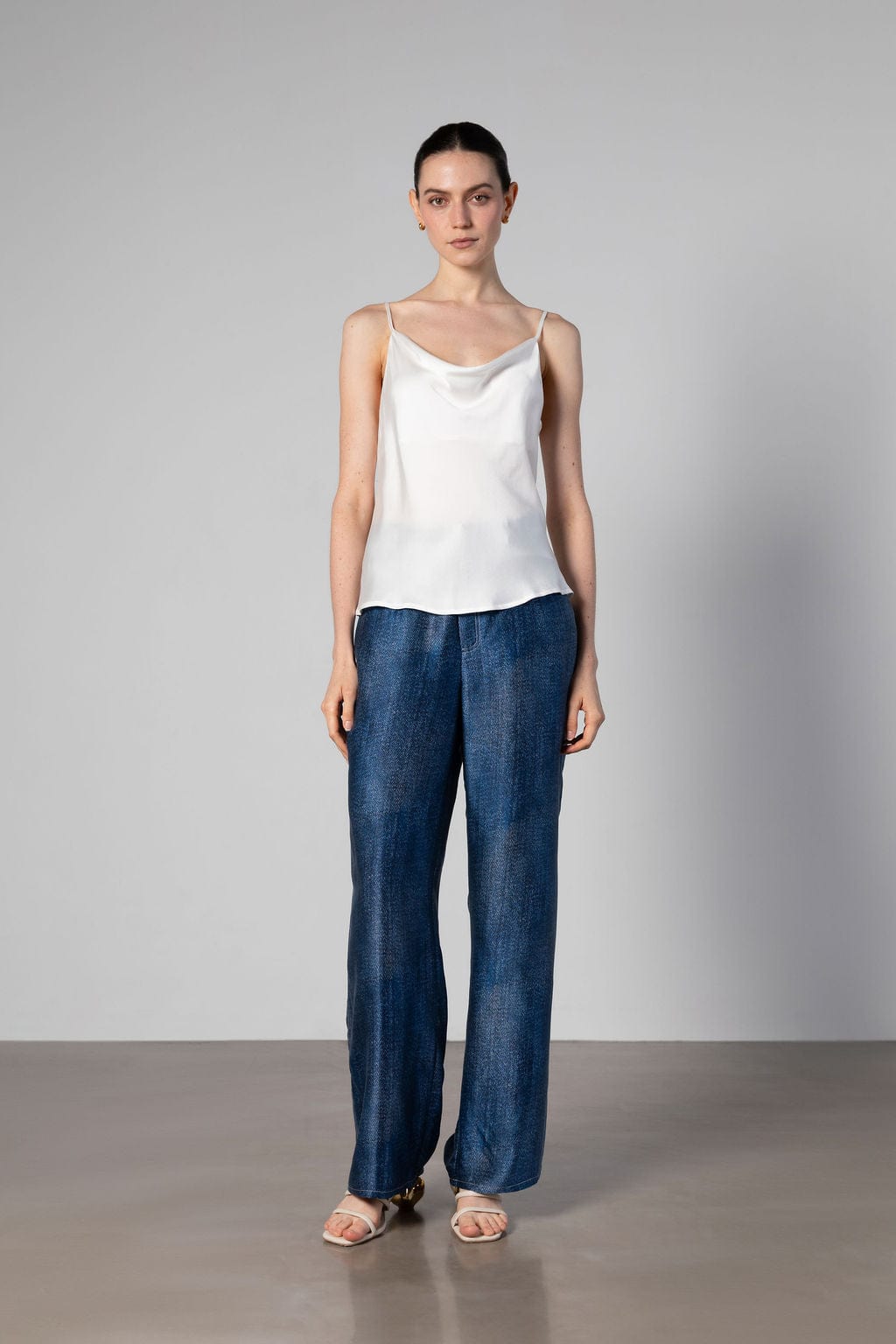 Anaphe Camisole Silk 60s Cowl Camisole