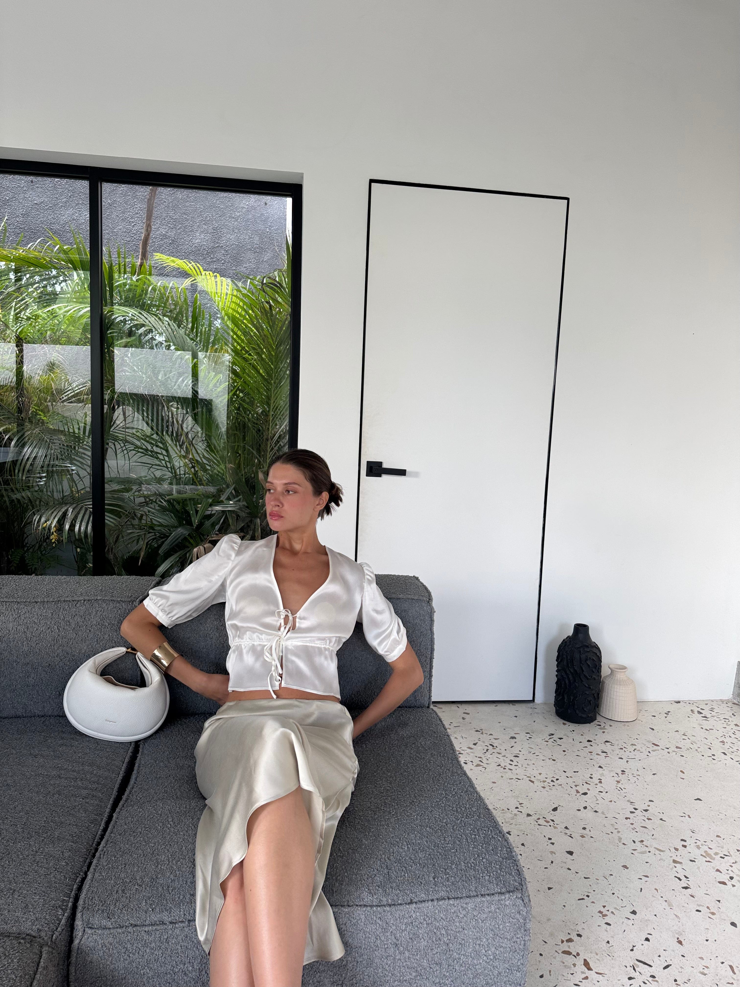 Anaphe Colette Silk Blouse