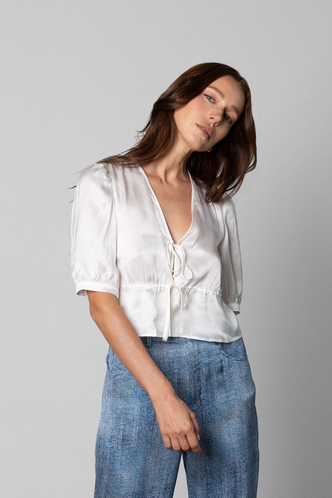 Anaphe Colette Silk Blouse