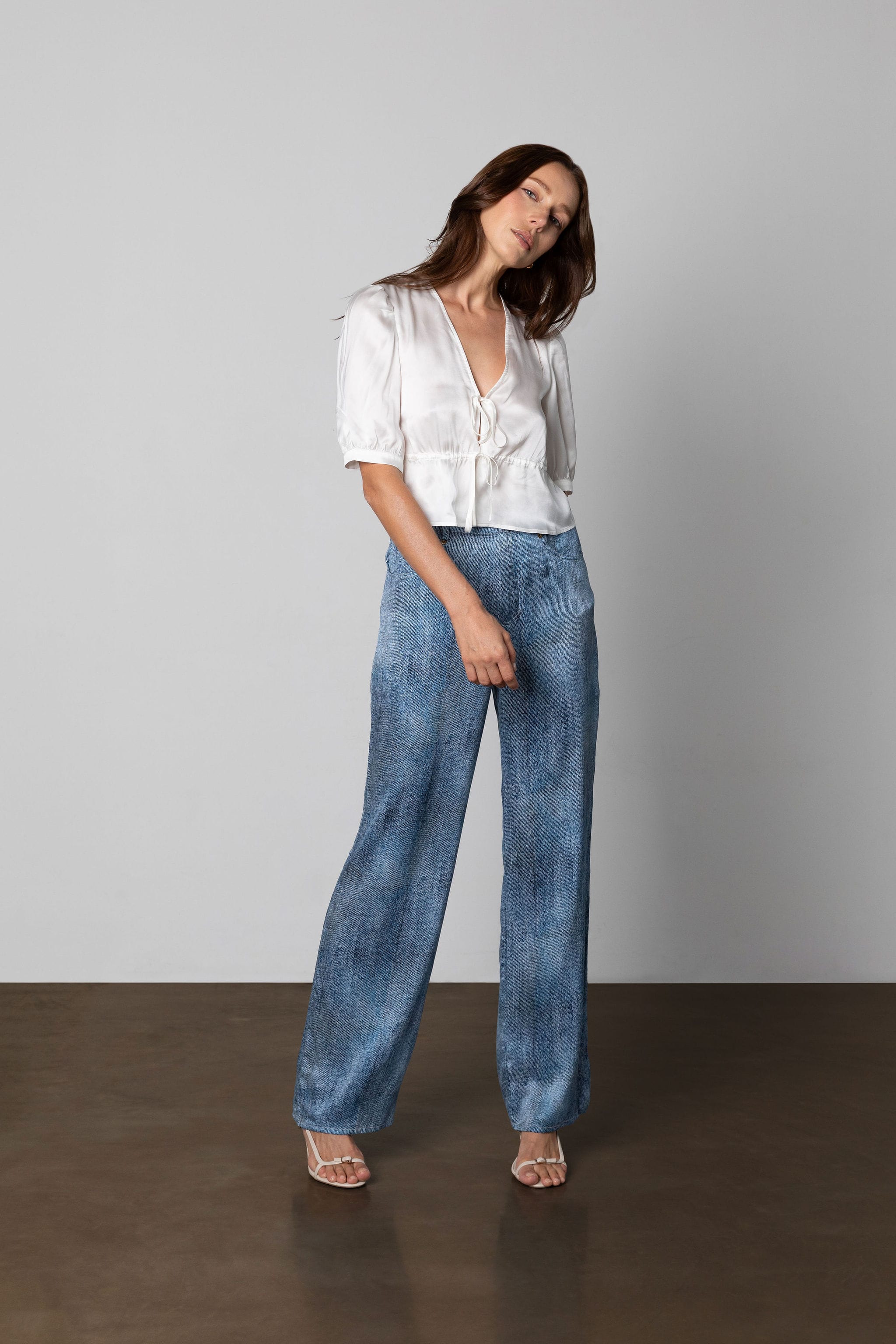 Anaphe Colette Silk Blouse