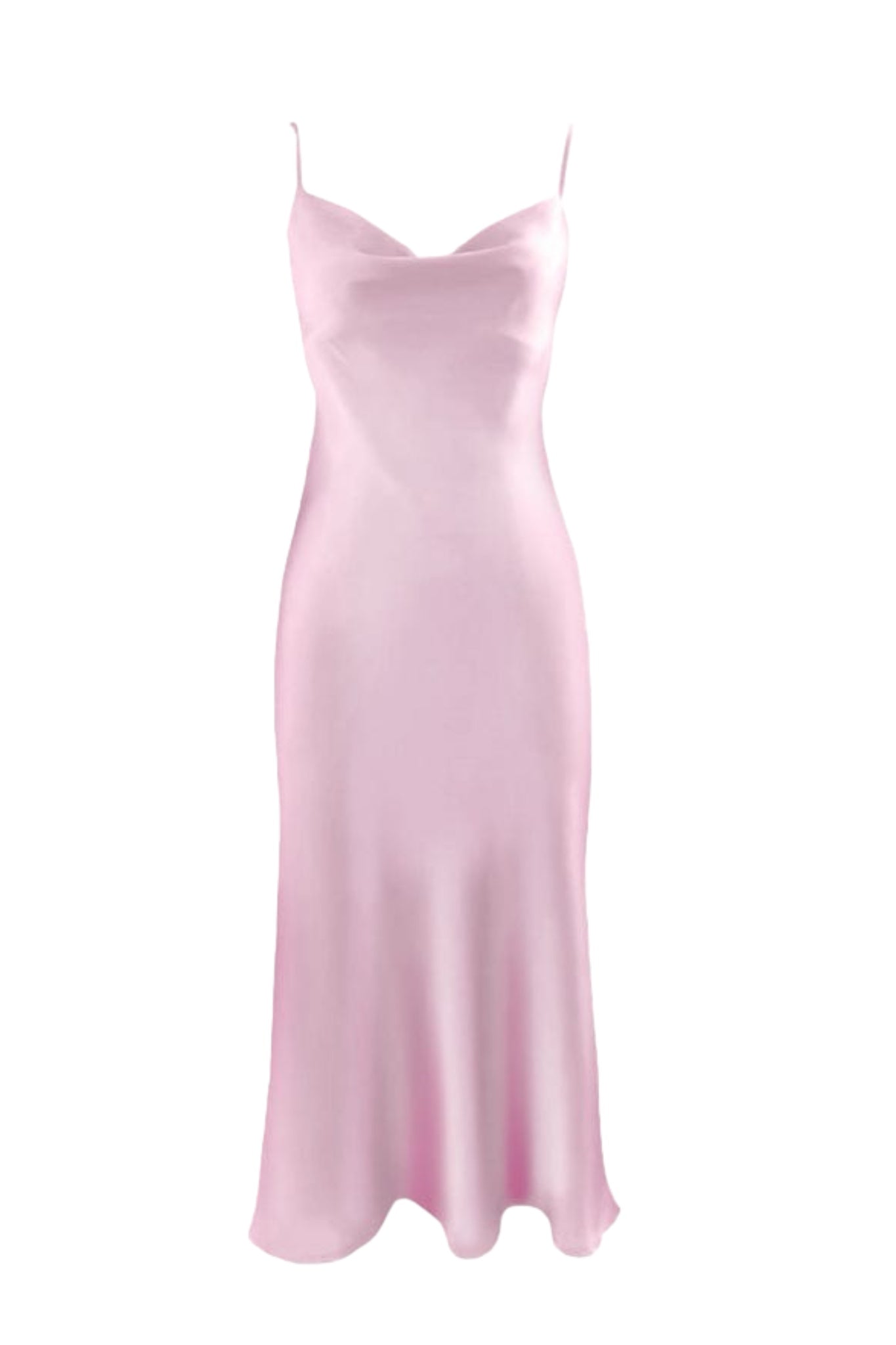 Silhouette Silk Cowl Slip Dress - Peony Pink - Last Chance Archive Silhouette Silk Cowl Slip Dress - Peony Pink - Last Chance Archive