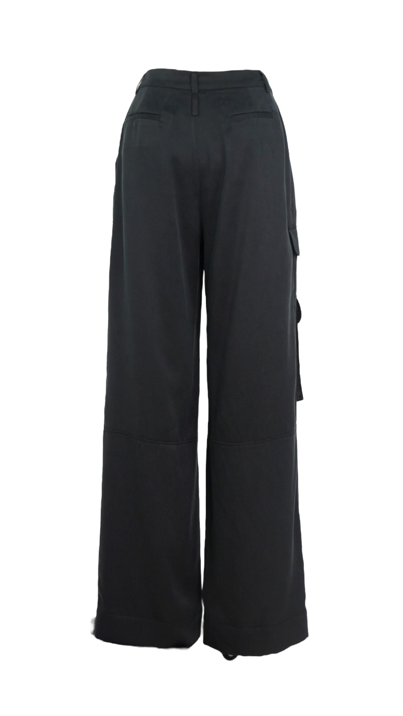 Anaphe Pants & Shorts 90s Cargo Silk Pant - Classic Black