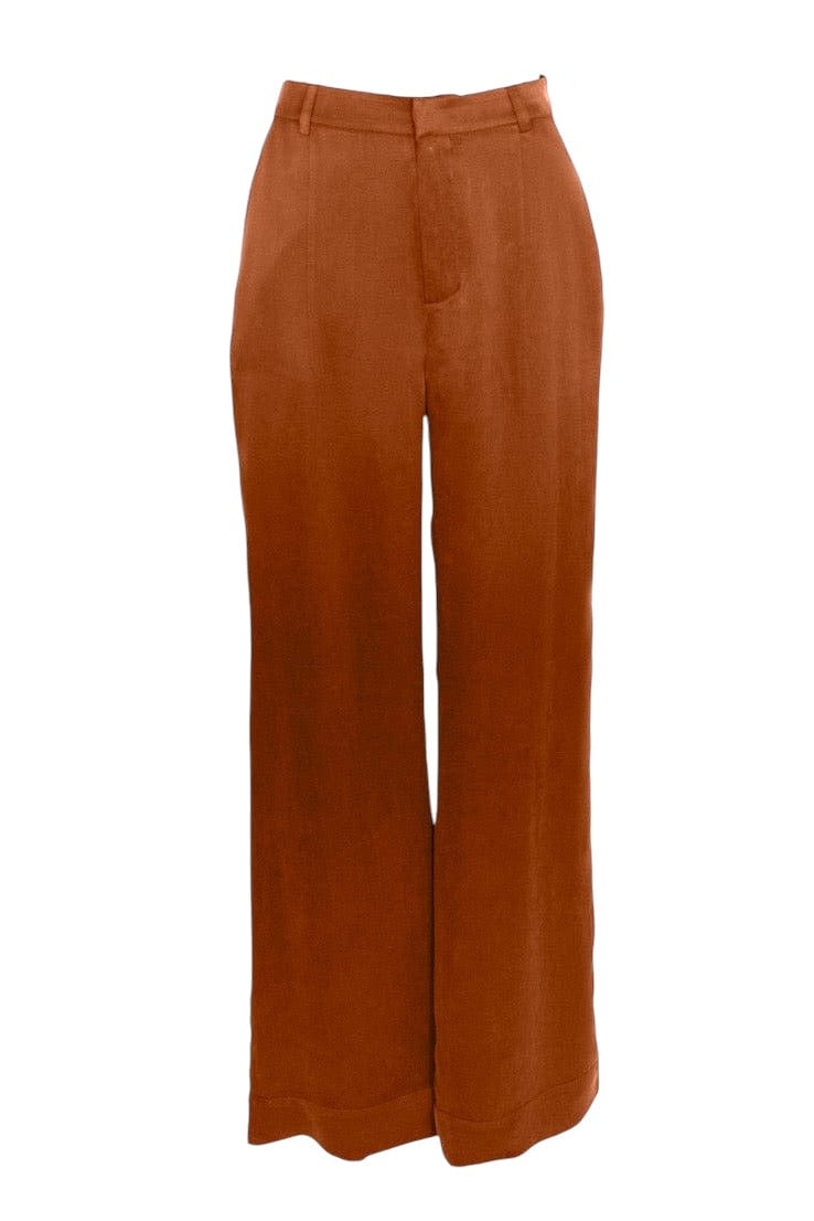 Anaphe Pants & Shorts Carob Brown / XXS (26” waist) Hero Silk Pant