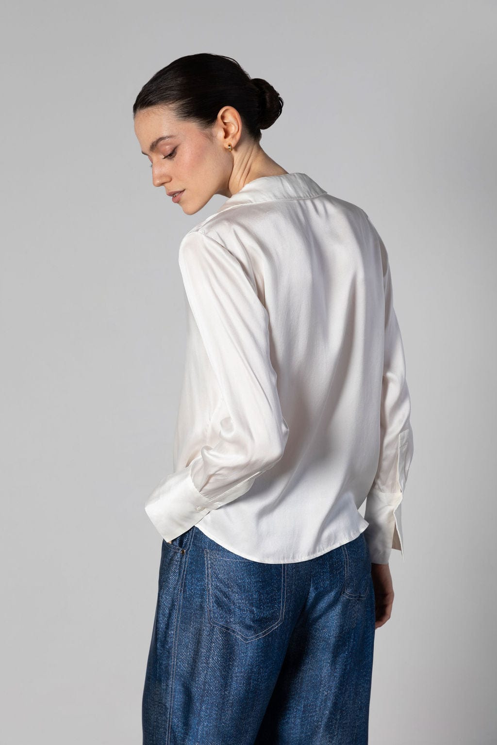 Anaphe Shirts & Tops Capsule Pullover Shirt - Sandwashed Silk