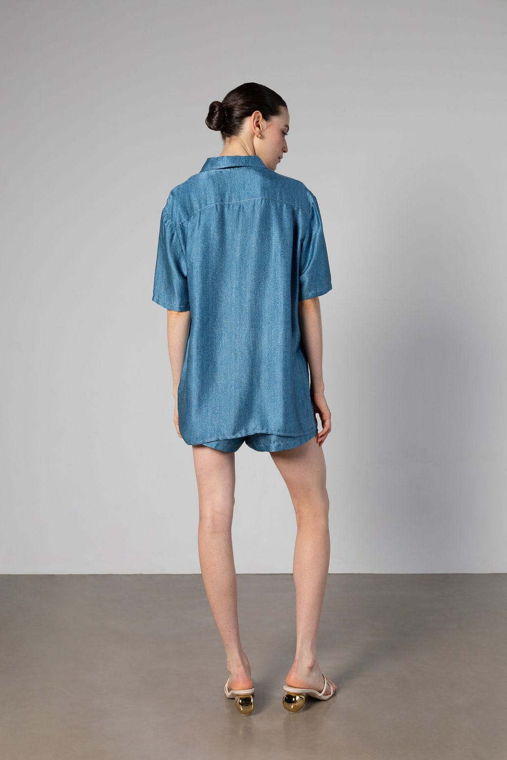 Anaphe Shirts & Tops Daily Short Sleeve Shirt - Sandwashed Silk