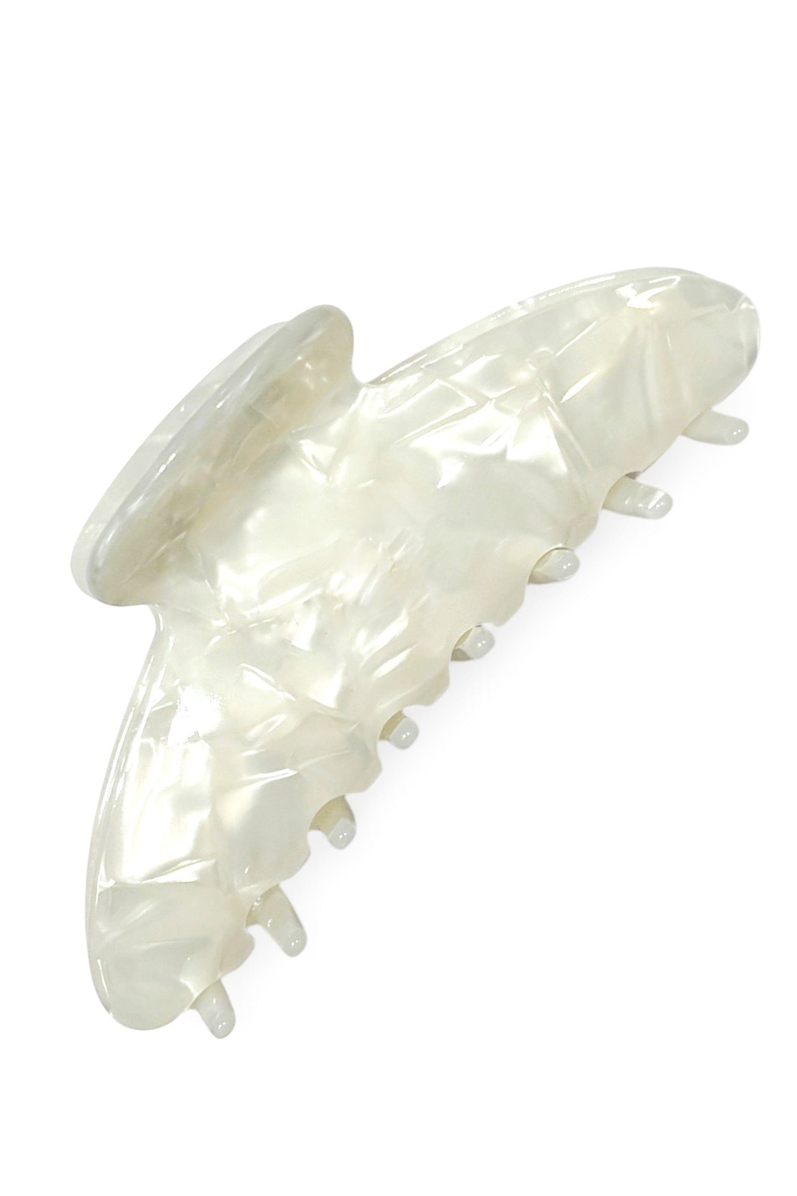 Anaphe White Sustainable Hair Claw by Anaphe