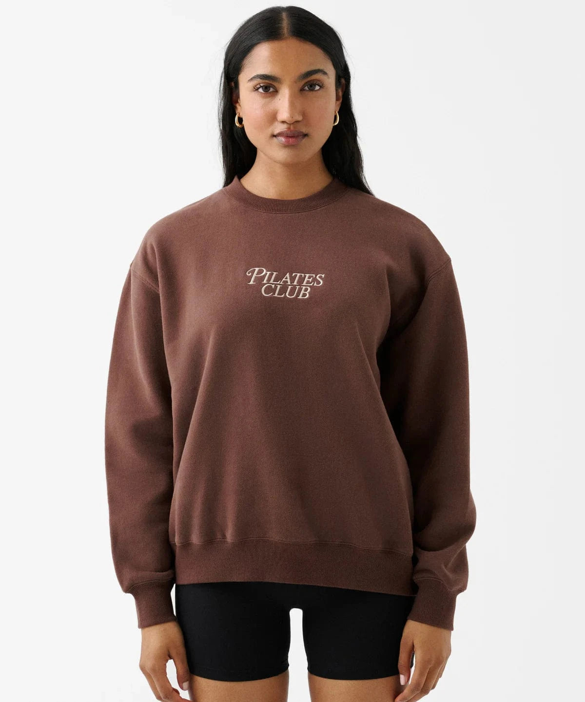 Move Active Brown Pilates Club Organic Cotton Sweater