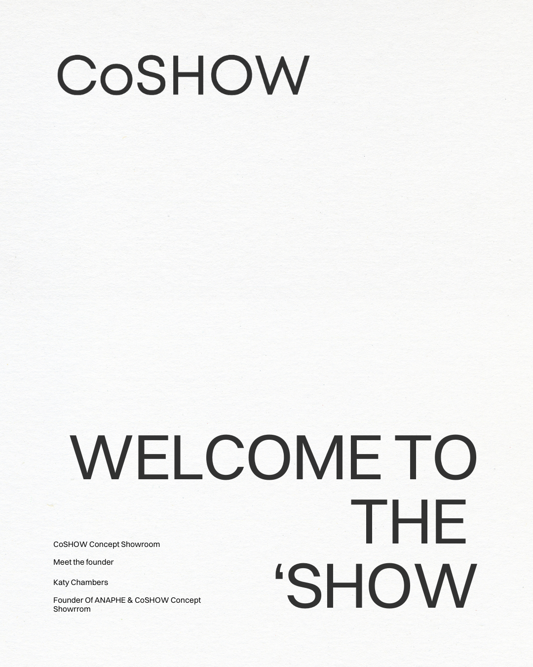 CoSHOW Brands
