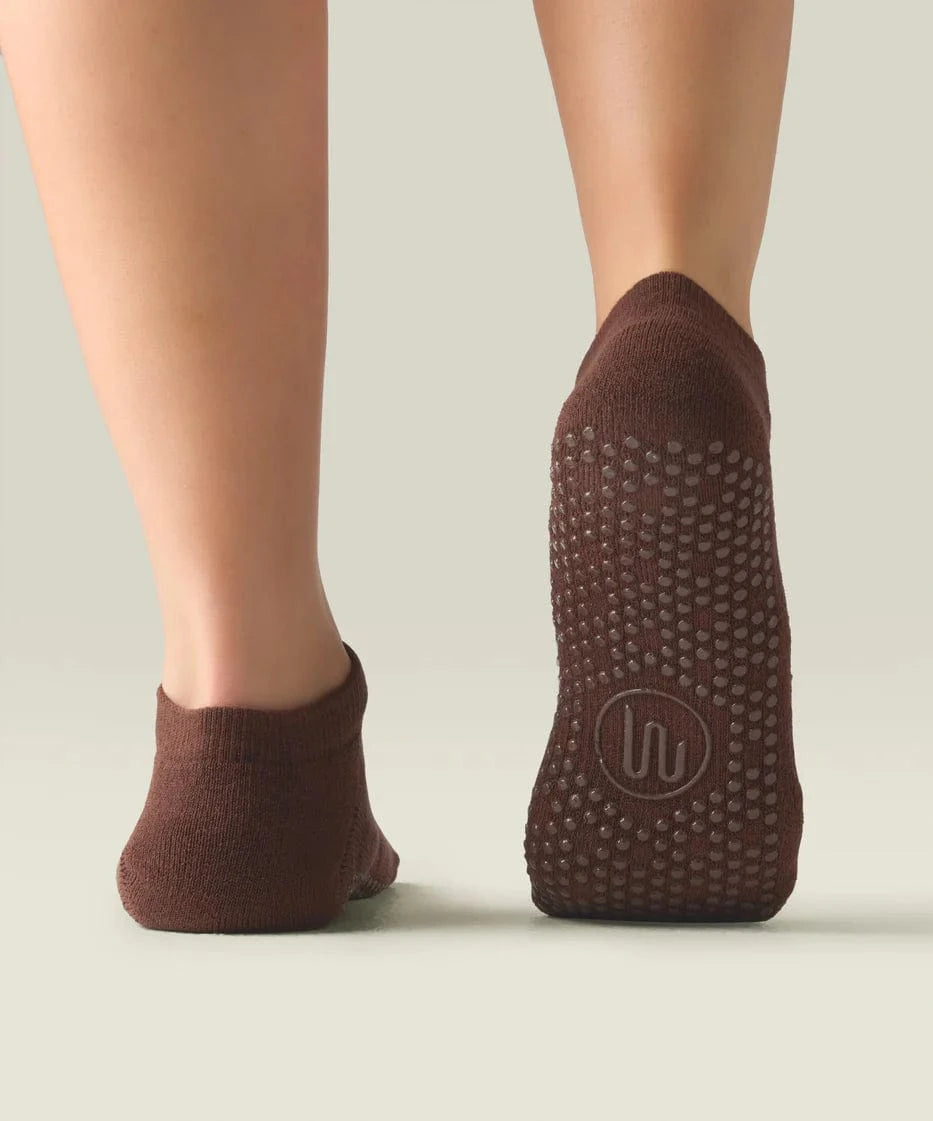 Pilates Yoga Barre - Classic Low Rise Grip Socks