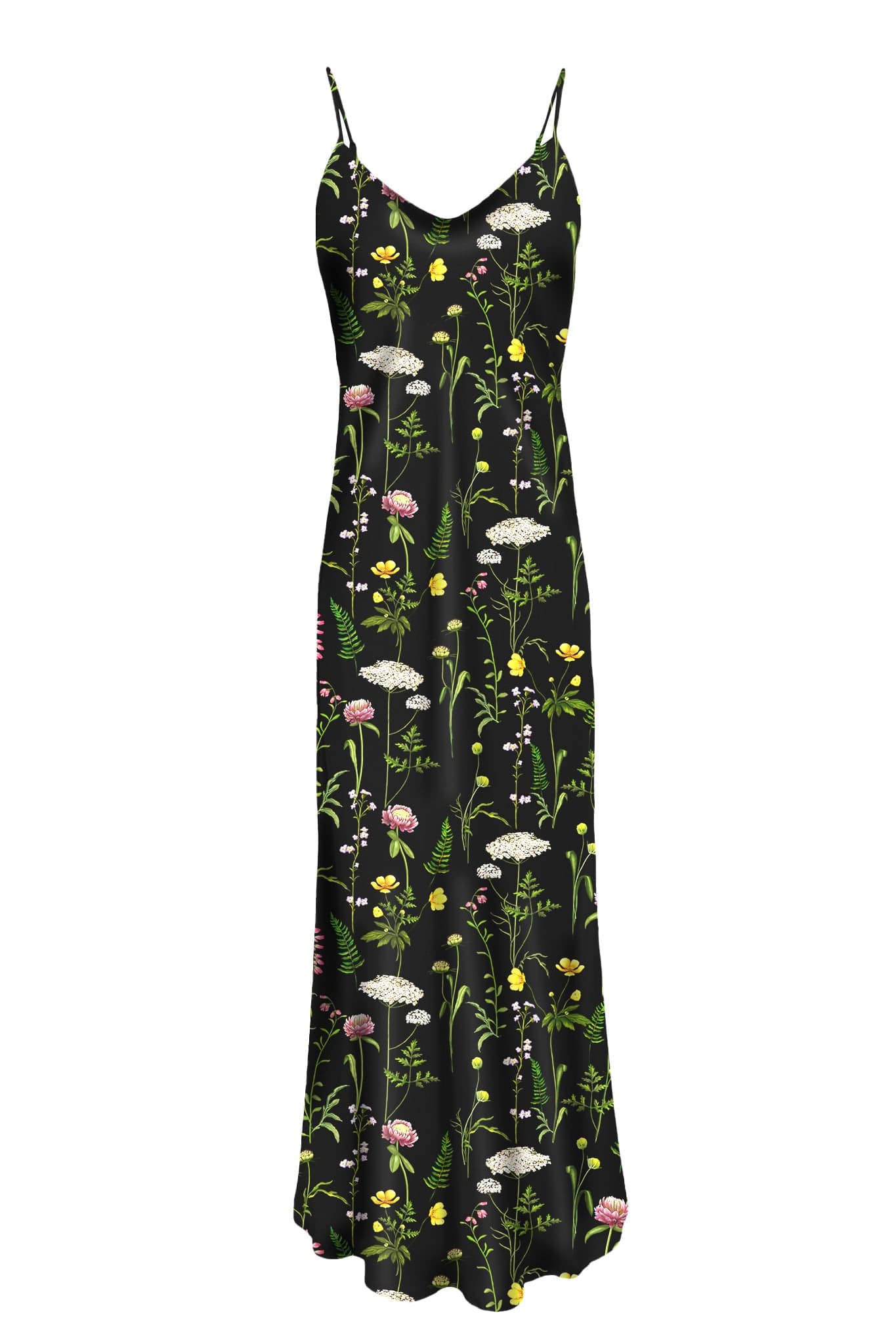 90s Icon V Slip Dress - Prints