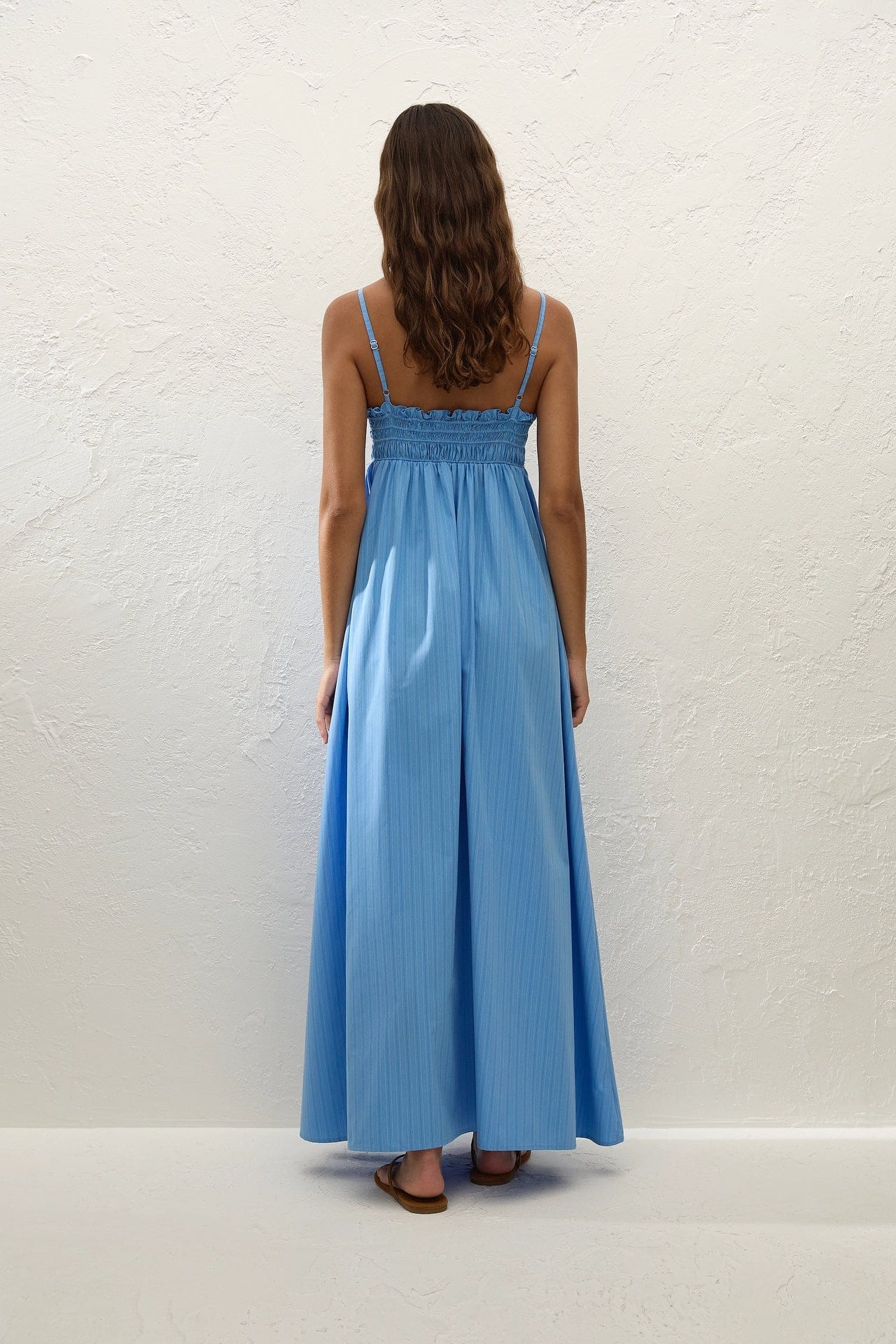 Presa Maxi Mico Pinstripe Azul - Faithfull The Brand