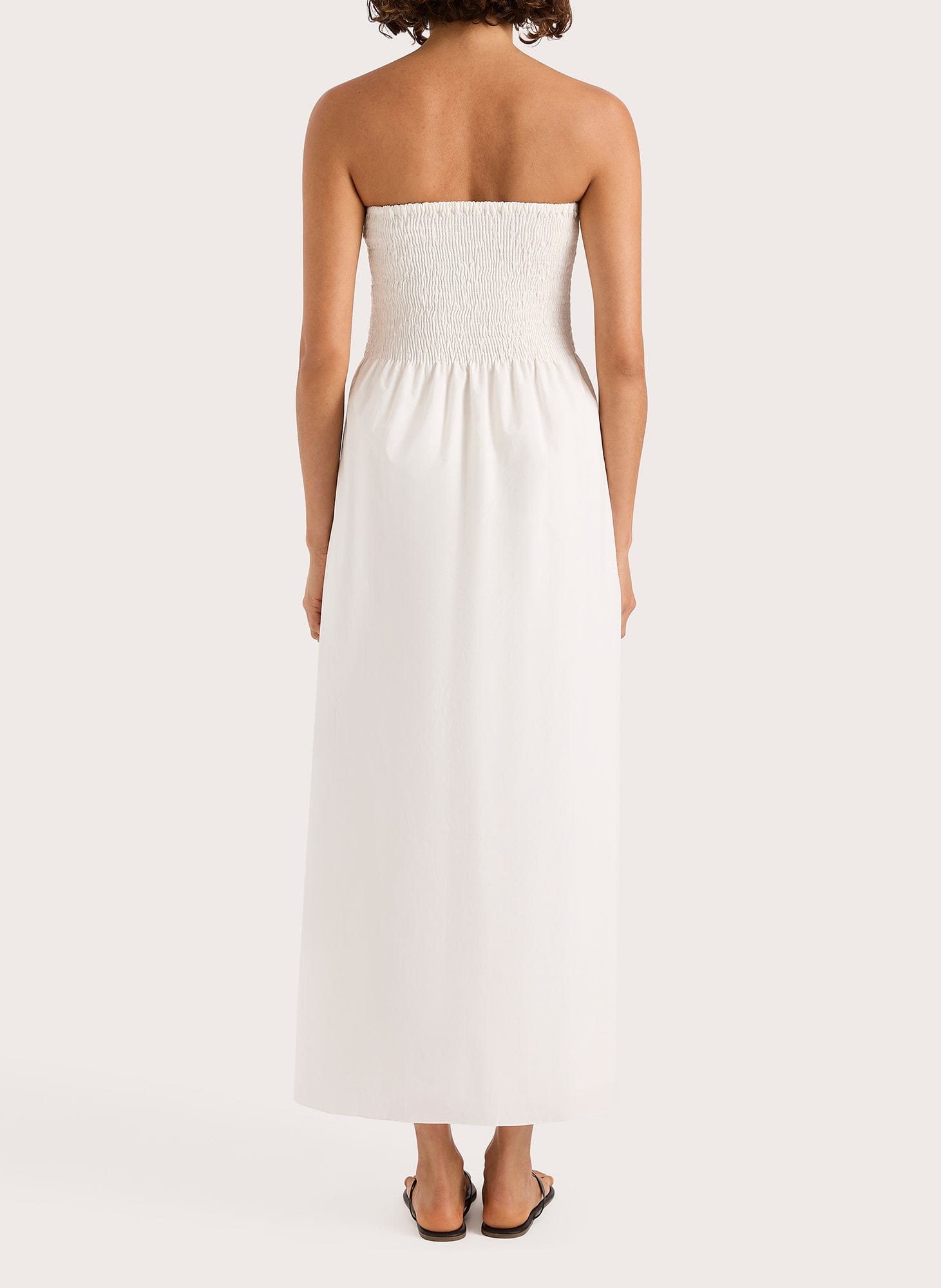 Jamie Midi Dress White - Faithfull The Brand
