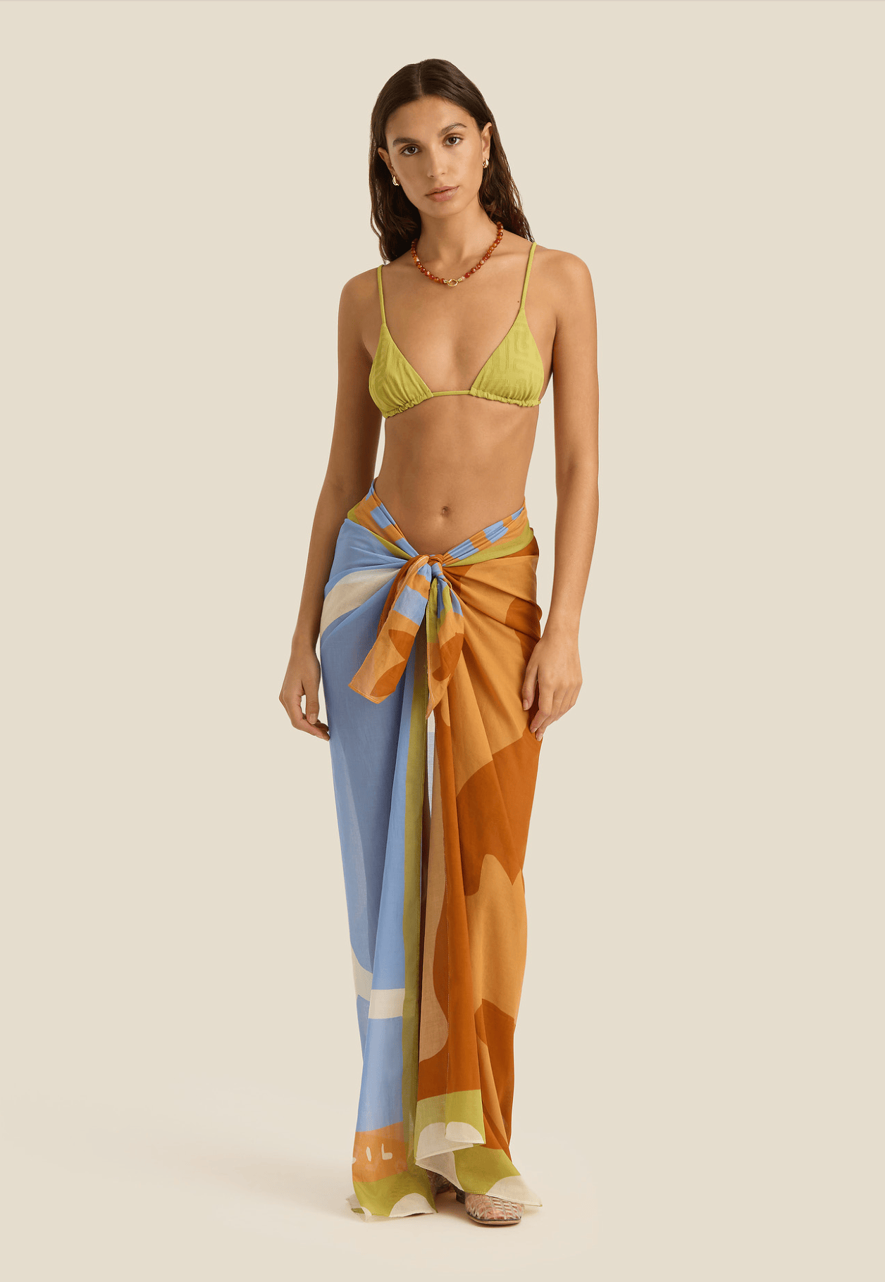 Soleil Soleil Square Pareo -  Kin