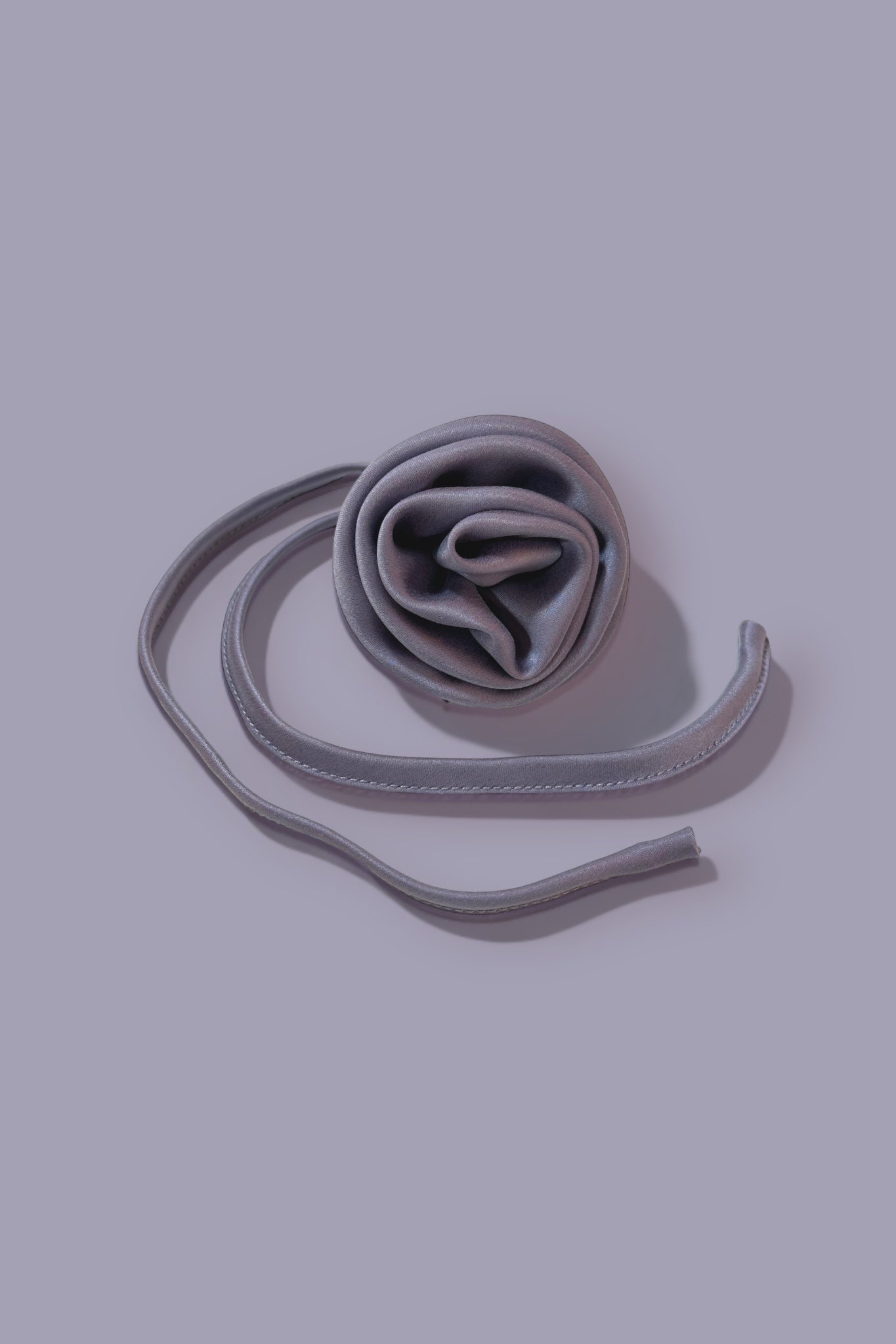 Anaphe Additions Lilac Silk Rose Accessory - Attach to your dress, wear as a necklace, bracelet, anklet or bag accessory