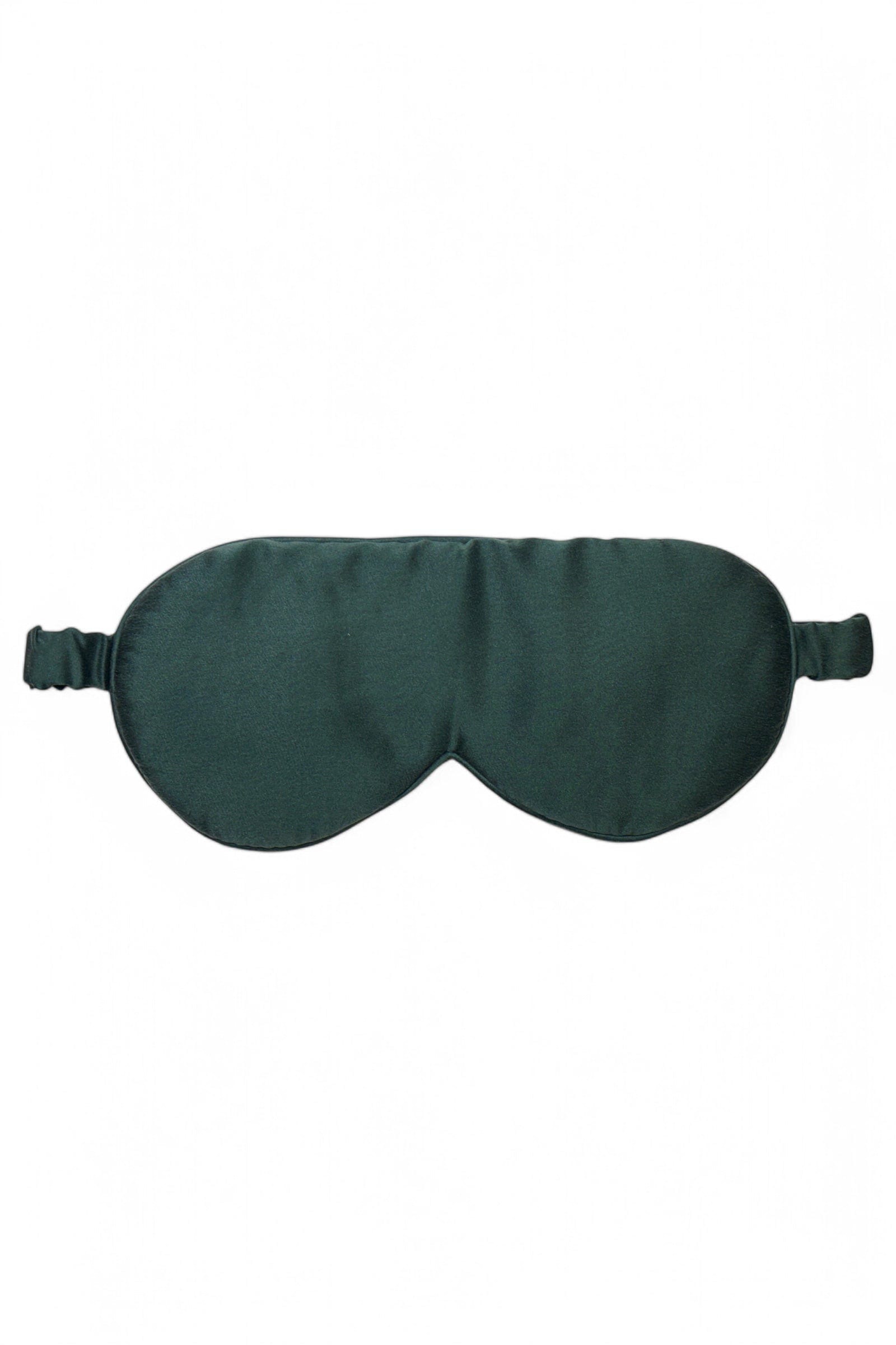 Anaphe Additions Sandwashed Green Silk Eye Sleep Mask