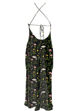 Load image into Gallery viewer, Anaphe Backless Dress 00&#39;s Backless Silk Halter Dress - Enchanted Print
