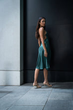 Load image into Gallery viewer, Anaphe Backless Dress Seren Halter Dress - Evergreen
