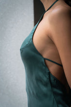 Load image into Gallery viewer, Anaphe Backless Dress Seren Halter Dress - Evergreen
