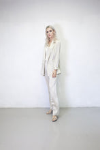 Load image into Gallery viewer, Anaphe  Blazers Sand Ultra Light Weight Silk Blazer
