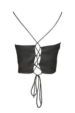 Load image into Gallery viewer, Anaphe Camisole Hera Cross Open Back Cowl Camisole - Classic Black
