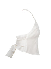 Load image into Gallery viewer, Anaphe Camisole Soft Tailoring Halter Waistcoat - White
