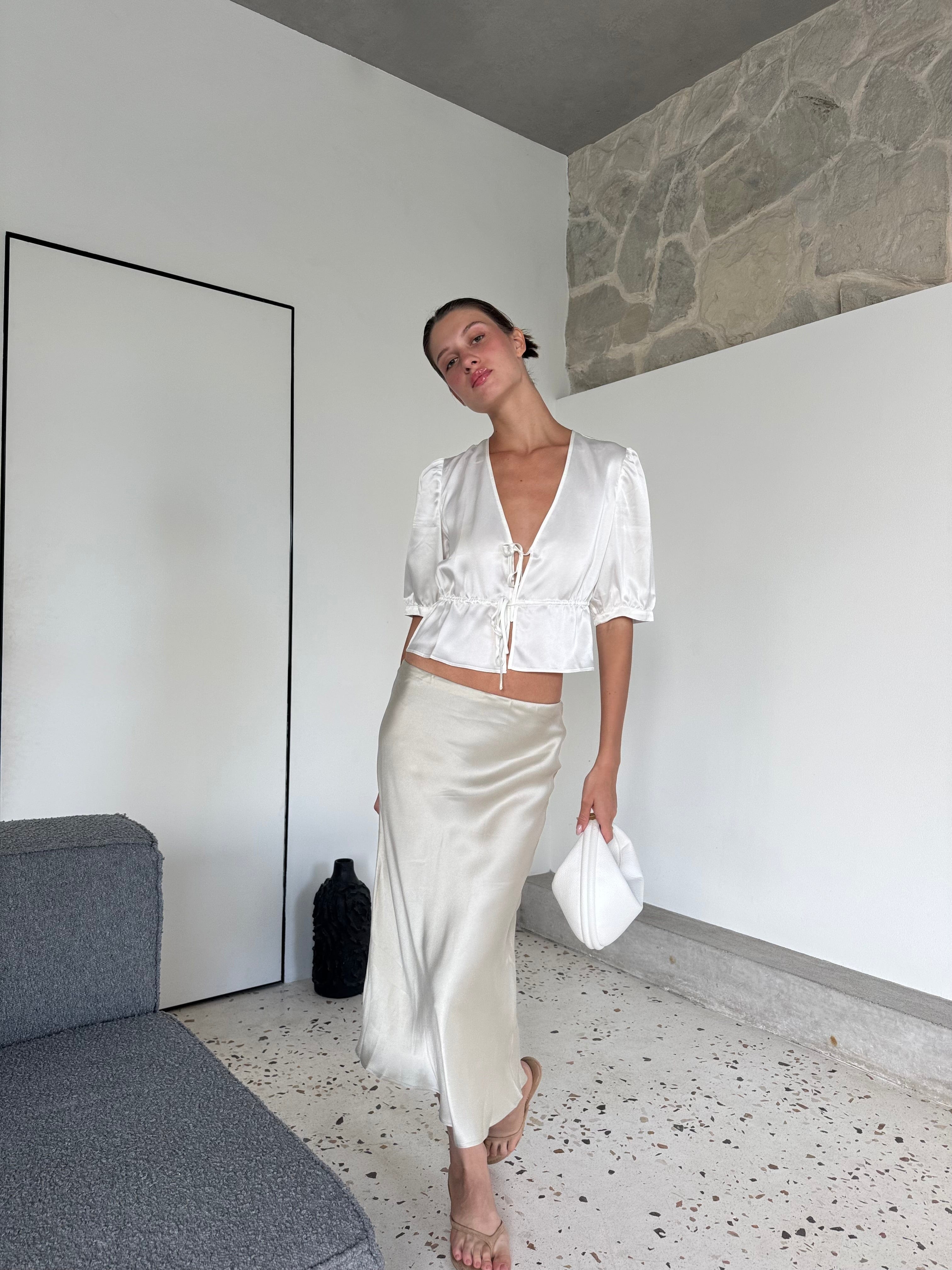 Anaphe  Colette Silk Blouse