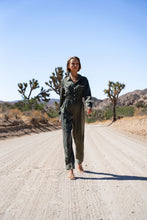 Load image into Gallery viewer, Anaphe Jumpsuit Utility Jumpsuit Long - Olive Green
