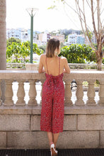 Load image into Gallery viewer, Anaphe  Jumpsuits &amp; Rompers Silk Jumpsuit - Poppy Red

