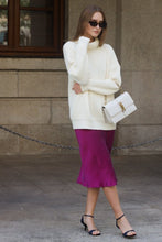 Load image into Gallery viewer, Anaphe Knitwear &amp; Layering Alpaca Comfort Zone Pullover Off White
