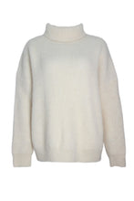 Load image into Gallery viewer, Anaphe Knitwear &amp; Layering Alpaca Comfort Zone Pullover Off White
