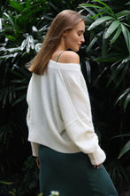 Load image into Gallery viewer, Anaphe  Knitwear &amp; Layering Baby Alpaca Sustain Cardigan - Neutral

