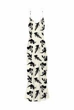 Load image into Gallery viewer, Anaphe Long Dress XS V Silk Slip Dress - Koi Print
