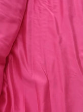 Load image into Gallery viewer, Anaphe Mini Cowl Dress Repurposed Silk Cowl 60&#39;s Mini Slip Dress - Fuchsia Pink
