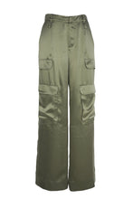 Load image into Gallery viewer, Anaphe Pants &amp; Shorts 90s Cargo Silk Pant - Forest Green
