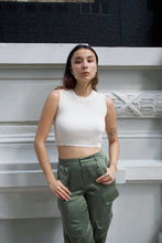 Load image into Gallery viewer, Anaphe Pants &amp; Shorts 90s Cargo Silk Pant - Forest Green
