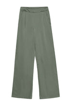Load image into Gallery viewer, Anaphe Pants &amp; Shorts High-Waisted Silk Pant - Forest Green - 30” Standard Length

