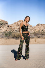 Load image into Gallery viewer, Anaphe Pants &amp; Shorts Off Duty On Duty Pull On Silk Pant - Enchanted Print
