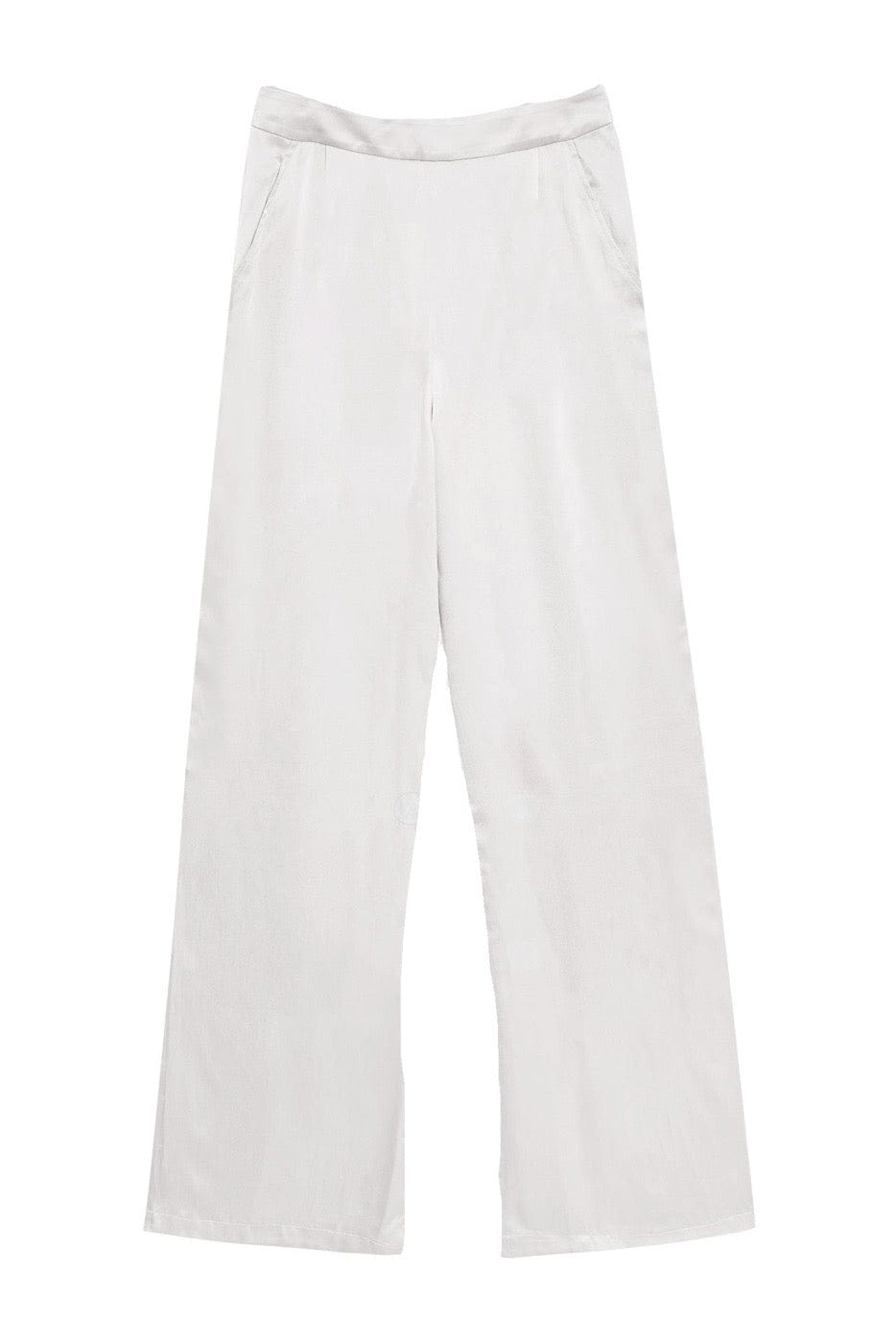 Anaphe Pants & Shorts Off Duty On Duty Pull On Silk Pant - Sand