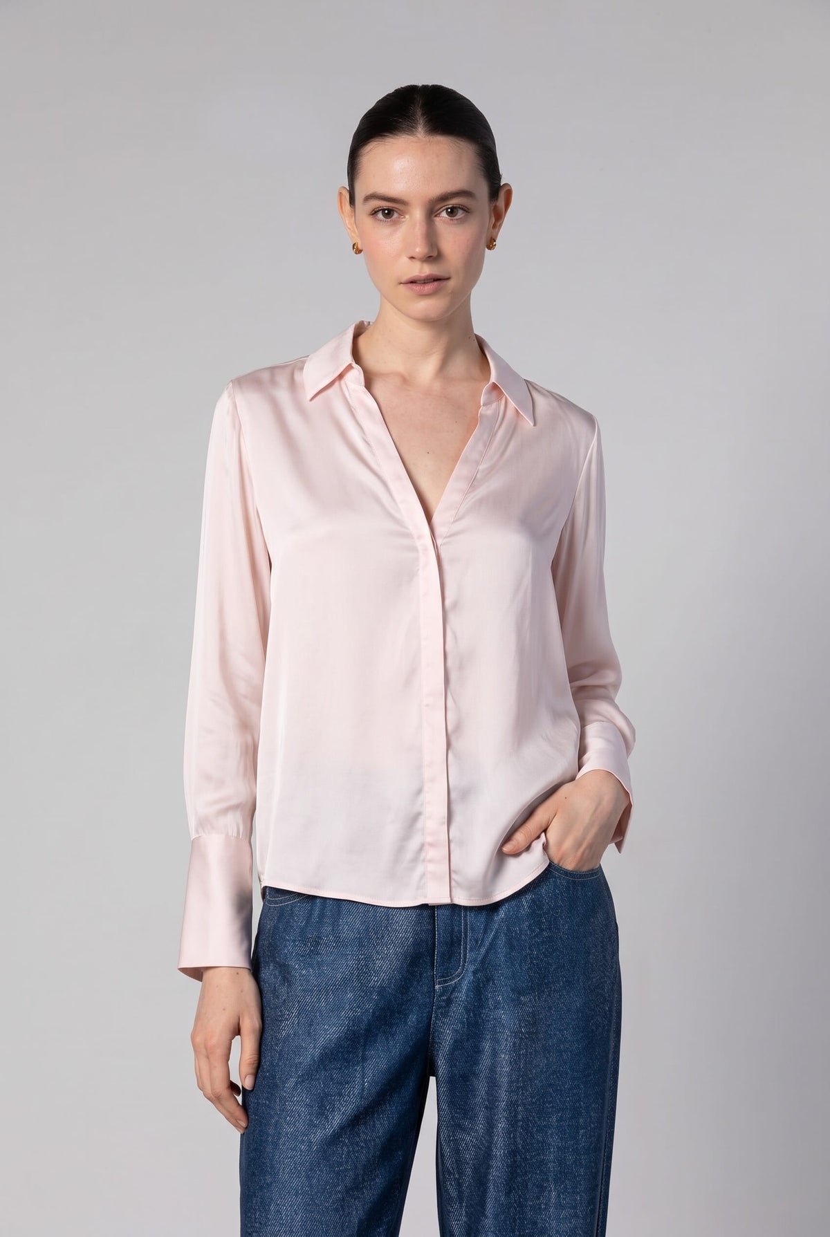 Anaphe Shirts & Tops Capsule Pullover Shirt - Blush Pink