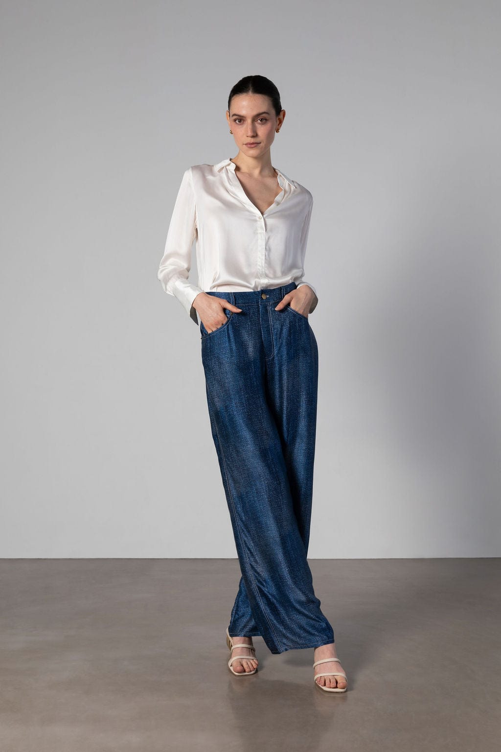 Anaphe Shirts & Tops Capsule Pullover Shirt - Sandwashed Silk