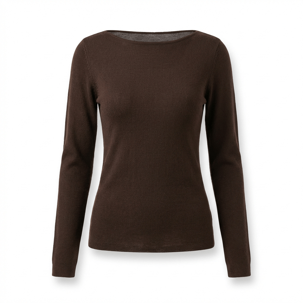 Anaphe Shirts & Tops Luxury Light Weight Merino Knit Top