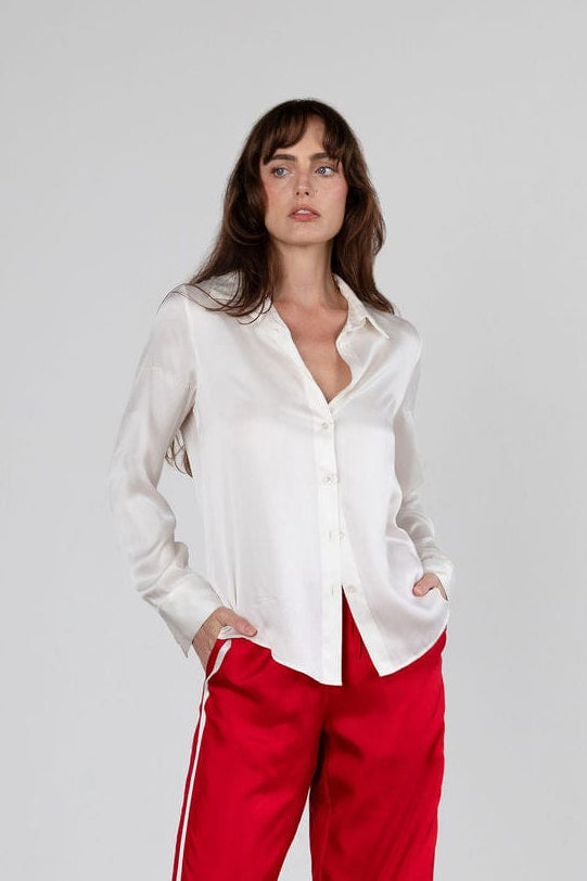 Anaphe Shirts & Tops Staple Shirt - Sandwashed Silk