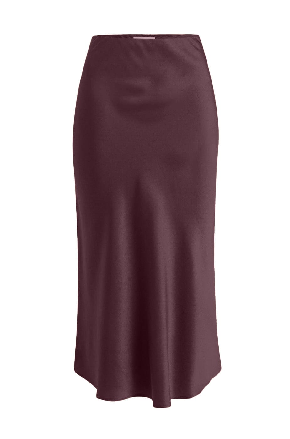 Anaphe Skirts Effortless Silk Skirt - Cherry Lacquer
