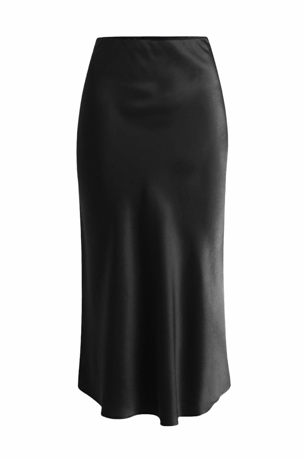 Anaphe Skirts XS Effortless Silk Skirt Classic Black